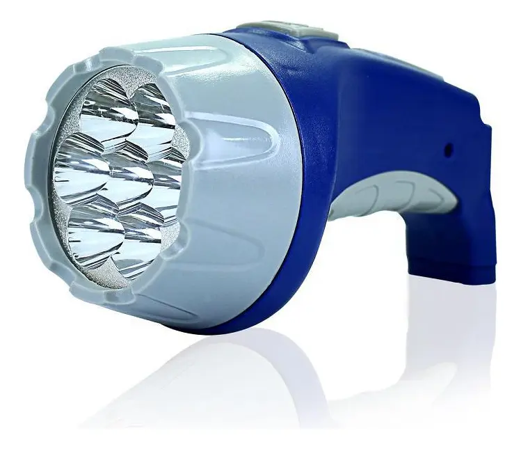 Lanterna 7 Leds Recarregável Bivolt Rino