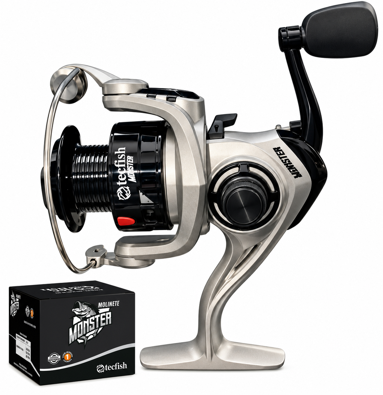 Molinete 1 Rolamento Mosnter Tecfish - imagem 2