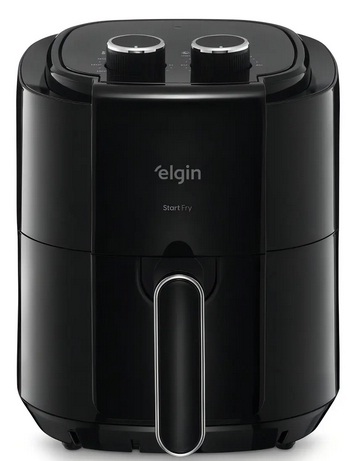 Fritadeira Elétrica S/Óleo 3,5L Preta 127V Elgin