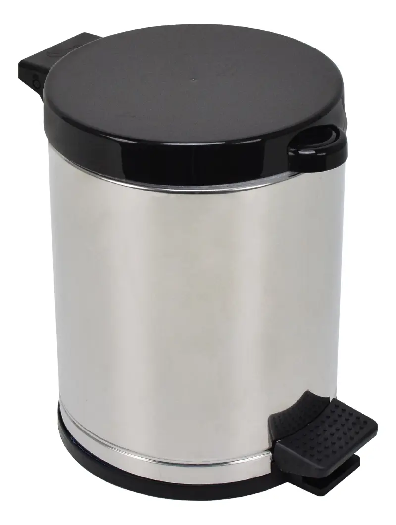 LIXEIRA 4,5L INOX Com Pedal com balde removivel - imagem 2