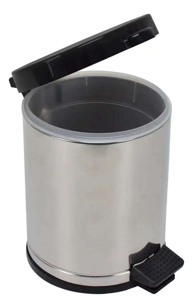 LIXEIRA 4,5L INOX Com Pedal com balde removivel - imagem 4